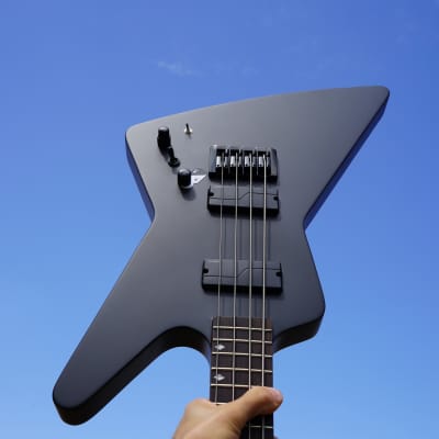 Dean Z Select Bass Fluence Black Satin 4-String Electric Bass Guitar for sale