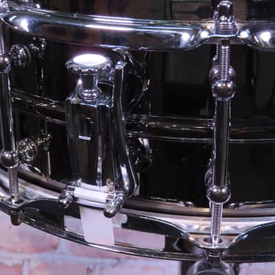 Ludwig Black Beauty Snare Drum w/Tube Lugs 5"x14" Black Chrome(Jacksonville, FL) image 6
