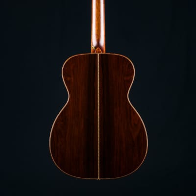 Bourgeois OM DB Signature Deluxe Madagascar Rosewood and Italian Spruce Aged Tone Custom with Pickup Used (2023) image 3