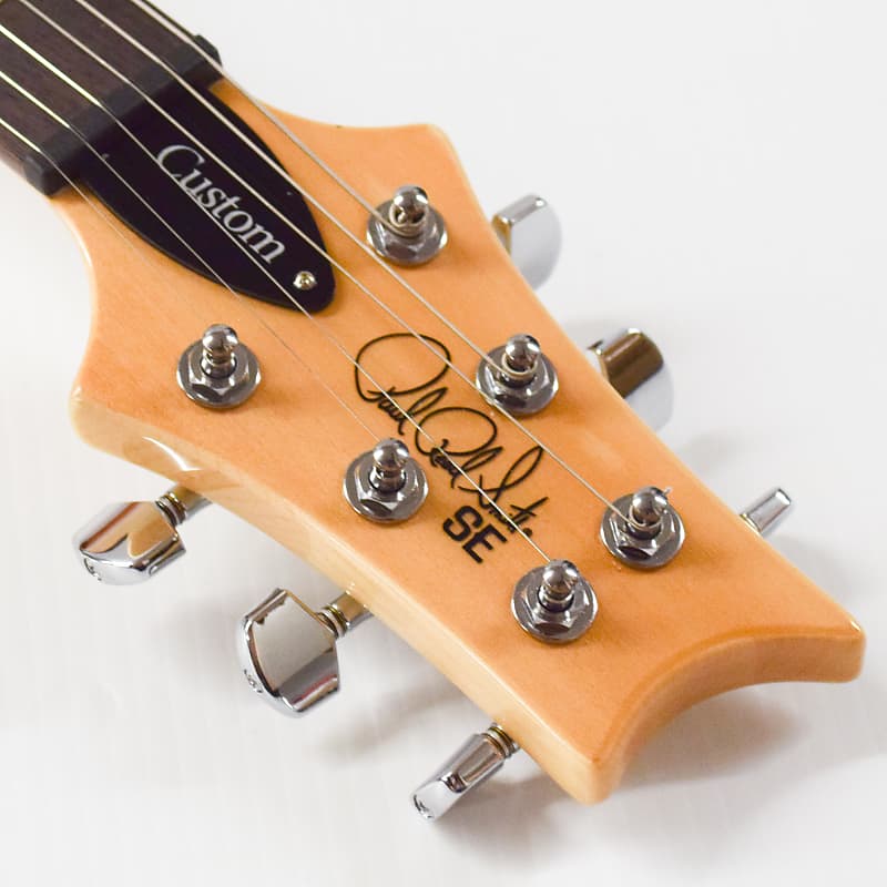 PRS SE Custom 24 Electric Guitar - Bonnie Pink with Natural PRS SE Custom 24 Electric Guitar - Bonnie Pink with Natural