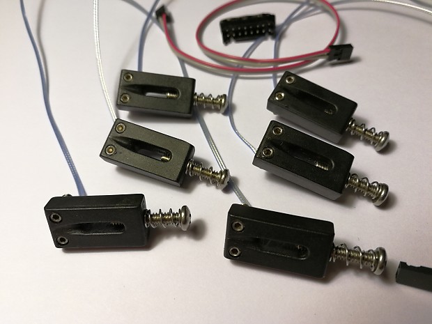 Graph Tech Ghost Piezo Saddles for acoustiphonic hexpander