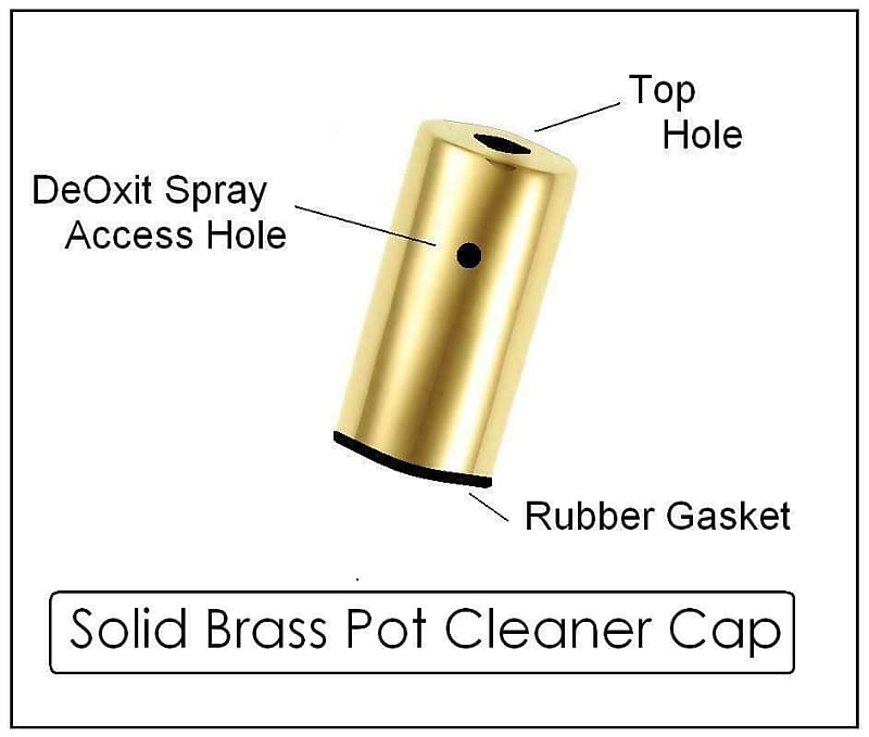 Axemasters POT CLEANER CAP Scratchy Pot DeOxit Flush Tool Reverb