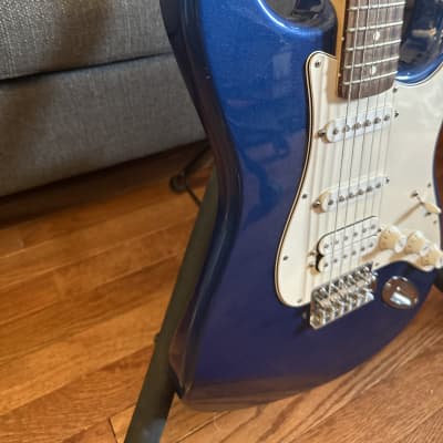 Fender Standard HSS Stratocaster with Maple Fretboard 2006 - 2008 - Electron Blue image 5