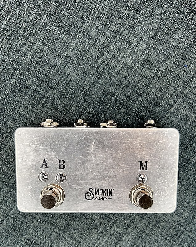 Smokin' Amp Co. Deluxe A/B Switch Pedal With Mute Switch And | Reverb