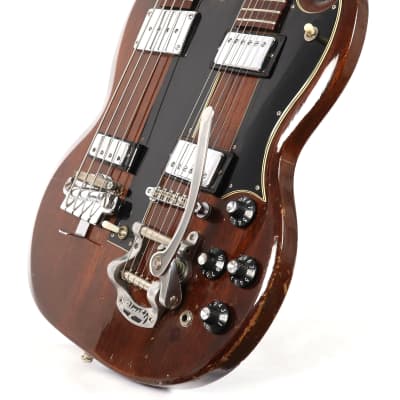 Vintage 1967 Gibson EBS-1250 Custom Double-Neck Electric Guitar and Bass w/ OHSC image 9