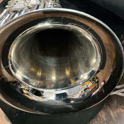 St. Petersburg 202N - Silver Tuba w/ Hardshell & Soft Case image 4