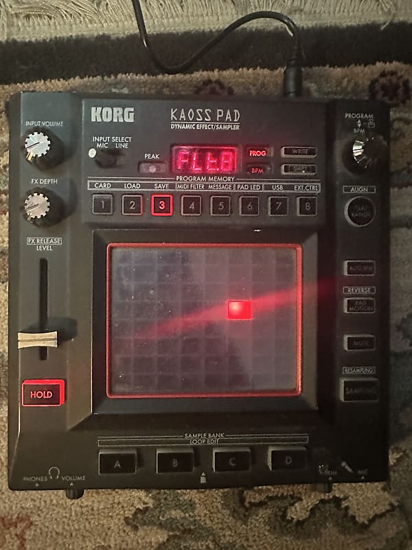 Korg KP3 Kaoss Pad 3 Dynamic Effect / Sampler | Reverb