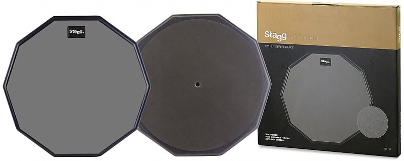 Stagg Rubber Drum Practice Pad 12