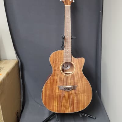 Dean AX E KOA 12 AXS Exotic Cutaway A E 12 String Koa | Reverb