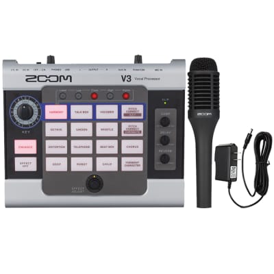 Zoom V3 Vocal Processor + Zoom SGV-6 Vocal Microphone for V6