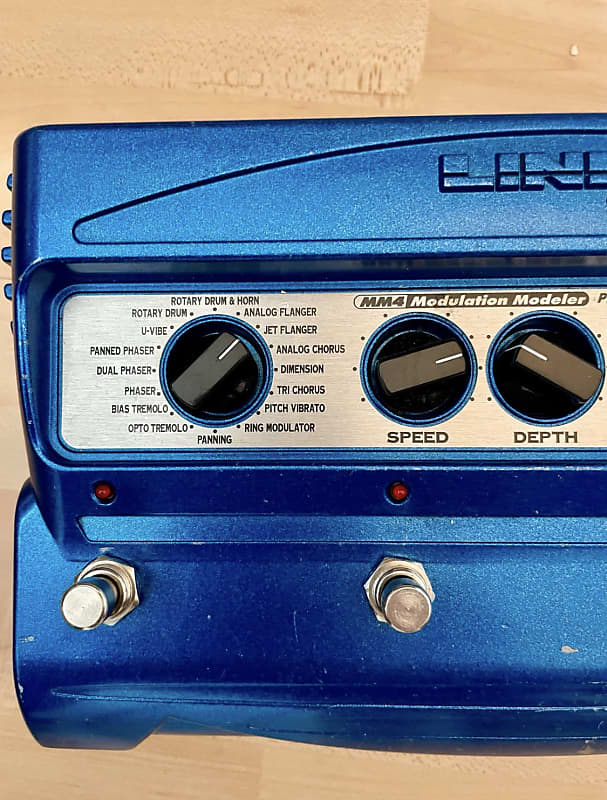 Line 6 MM4 Modulation Modeler 2010s - Blue