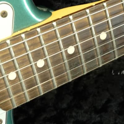 Fender  Stratocaster  59 custom shop 2005 limited 100  John English  + junior pro sherwood green image 4
