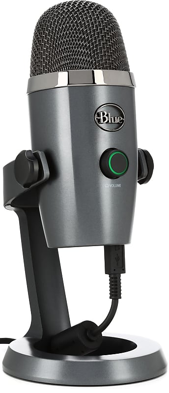 Blue Microphones Yeti Nano USB Condenser Microphone - Shadow Gray image 1