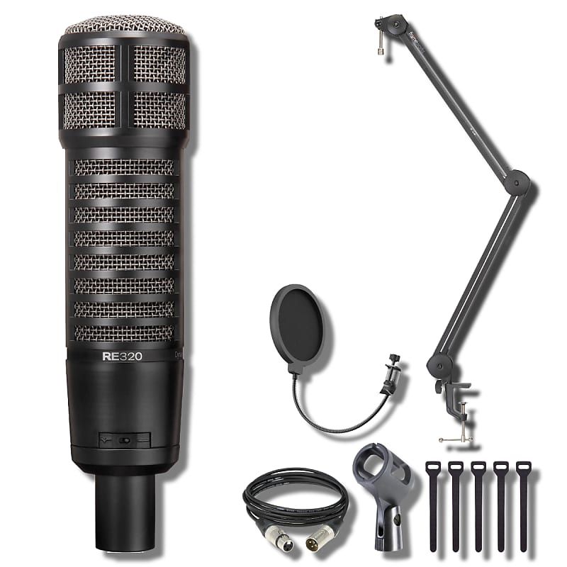 Electro-Voice RE320 Dynamic Vocal and Instrument Microphone with