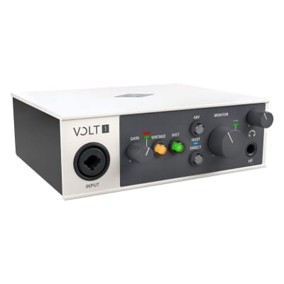 Universal Audio VOLT-1 USB Audio Interface with Curated Suite of Audio Software and Vintage Mic Preamp Mode for Singers, Guitarists, and Content Creators image 2