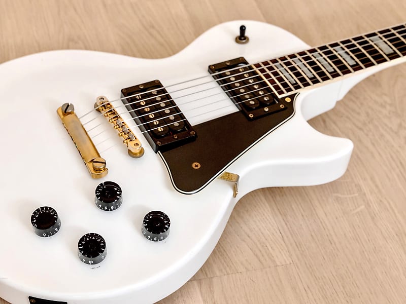 1990 Greco EGW-700 Electric Guitar Alpine White, Custom Lite