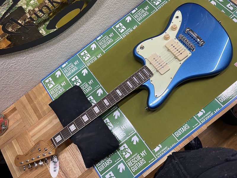 Harley Benton JA-60CC 2022 Lake Placid Blue JazzMaster The | Reverb