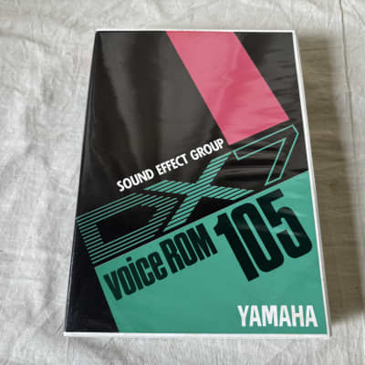 YAMAHA DX7 VOICE ROM VRC-105 SOUND EFFECT GROUP w/ case