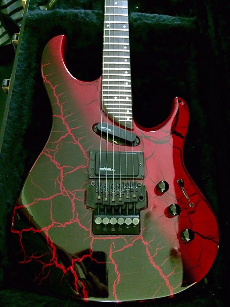 Washburn EC-29 (Spitfire) 1988 Red Magma | Reverb