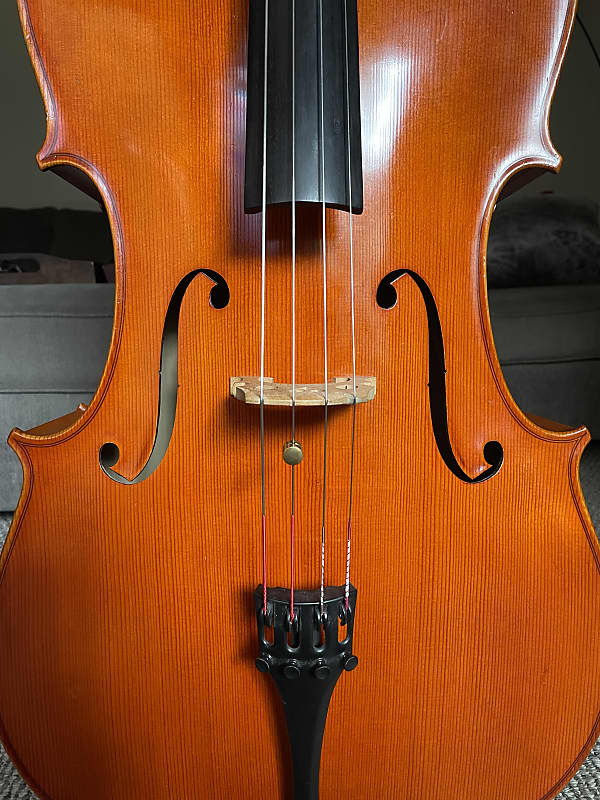 Cello 4/4 by German Master Rudolf Schuster Baiersdorf Erlangen 1987