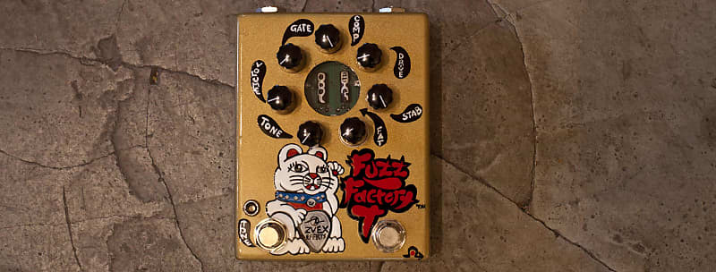 Zvex Fuzz Factory 7 Limited Edition Gold