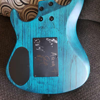 Kiesel Osiris O6X 2018 Aqua Blue Headless Electric Guitar O6