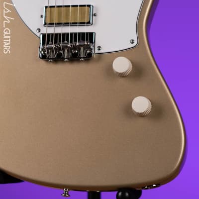 Harmony Silhouette Electric Guitar Champagne image 4