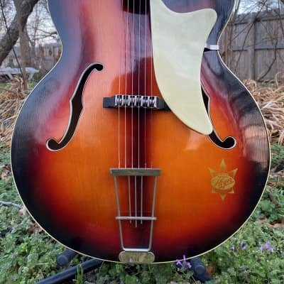 Rare Arnold Hoyer Expo 1959  Archtop Guitar Professional image 3
