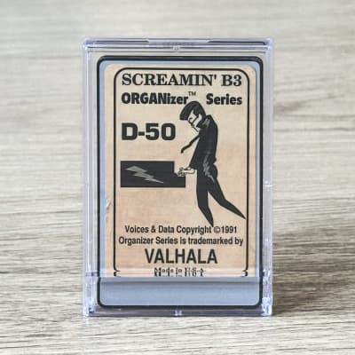 Roland D-50 / D-550 ROM card // Valhala ORGANizer Series Creaming B-3