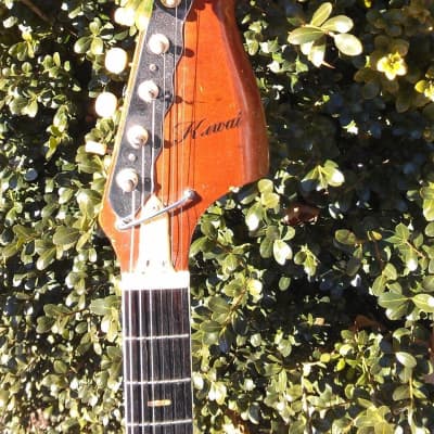 1964 Kawai  SD-2W  guitar MIJ Hound Dog image 6