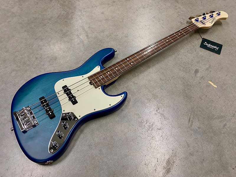 Sadowsky Vintage J4 2024 - Bora Blue Burst