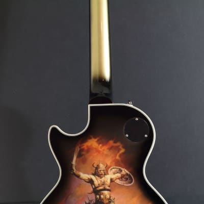 Epiphone Adam Jones Les Paul Custom- Art Collection: Frazetta "The Berserker" 2023 image 11