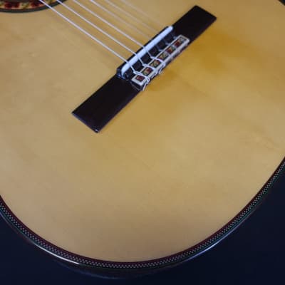 Jose Ramirez Spruce Guitarra del Tiempo Studio Classical Nylon String Guitar w/ Logo'd Hard Case image 11