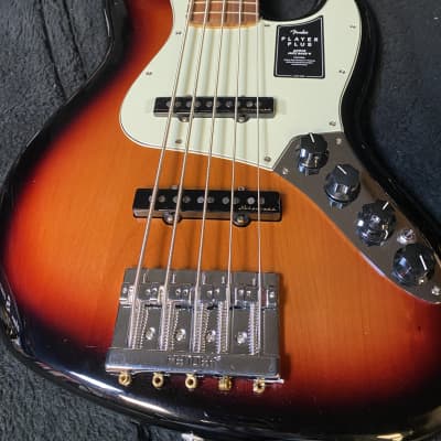 Fender Player Plus Jazz Bass V 3-Tone Sunburst (10lbs, 10.9) #mx22151636 image 2