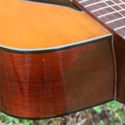 1972 FG-180 Jumbo Dreadnought Red Label MIJ Nippon Gakki +Yamaha Rocket Hard Case image 13