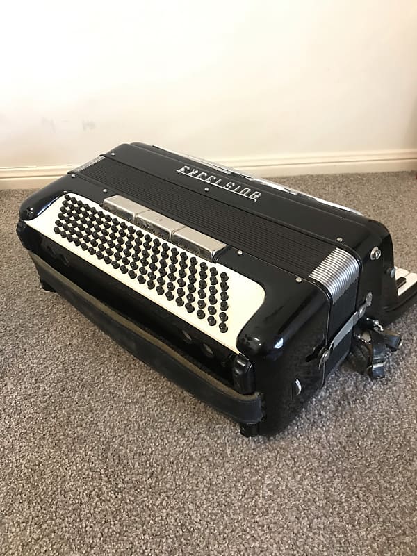 Excelsior Model 308 1950 Black | Reverb Excelsior Model 308 1950 Black | Reverb