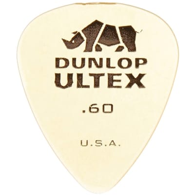 Dunlop 421P Ultex Picks- .60MM (6 picks) Durable Guitar Picks - 6 pcs image 1