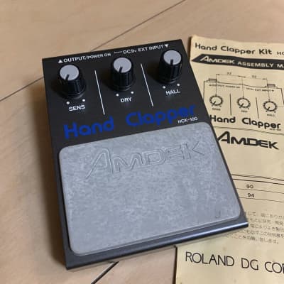 DJ機材 AMDEK Hand Clapper HCK-100 Amdek HCK-100 Hand Clapper / Boss HC-2 | Reverb