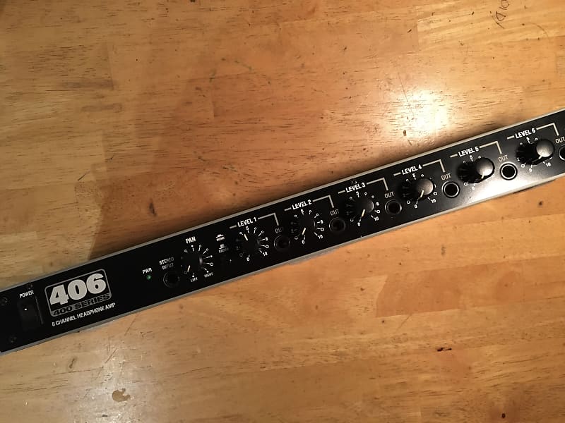 ART 406 Headphone Mixer 6chan Reverb