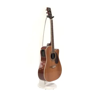 Ruach Music Ruach GS-1 Electric Guitar Stand  Wooden Acoustics Black/White image 2