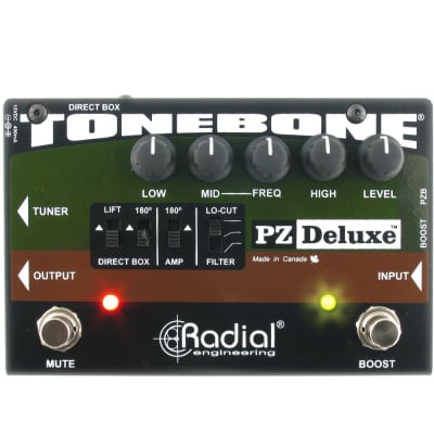 Reverb.com listing, price, conditions, and images for radial-tonebone-pz-deluxe