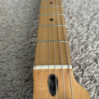 Fender Deluxe Nashville Telecaster 2016 MIM White Blonde Noiseless Pups Guitar image 8