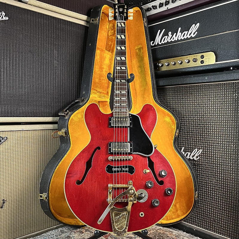 Vintage 1960 Gibson ES345 W/ 2 PAFs Bigsby & Original Hardshell Case! Clean!! image 1
