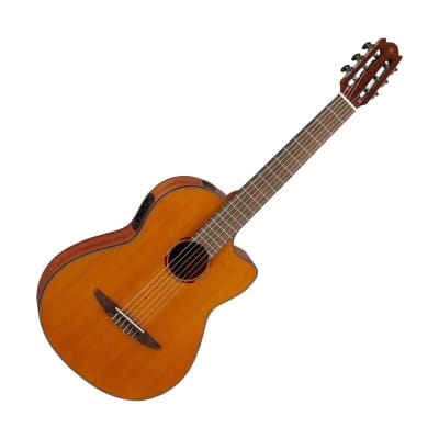 Yamaha APX Series APX-7CN Acoustic/Electric Classical Nylon String Guitar |  Reverb