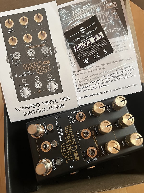 Chase Bliss Audio Warped Vinyl HiFi
