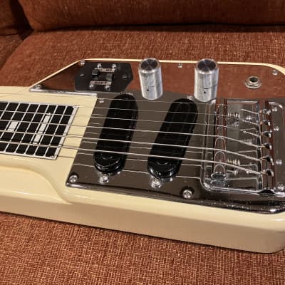 Guyatone Lap Steel Guitar HG-306C 60s - Cream image 5
