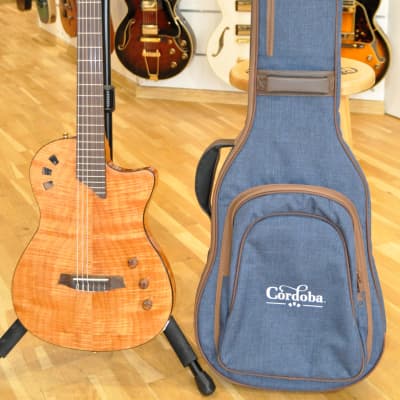CORDOBA Stage Natural Amber / Thinline Acoustric Electric Nylon Strings Multiac© Type image 2