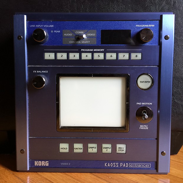Korg Entrancer KPE1 Video Audio Kaoss Pad KPE-1 rare VJ
