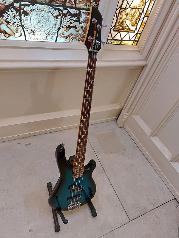 Fernandes FPB Power Bass 1990's - Blue Burst