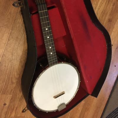 1920's Stromberg-Voisinet (Kay) Vintage banjo ukulele + Original Case image 3